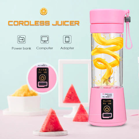 Portable Rechargeable Juicer Bottle