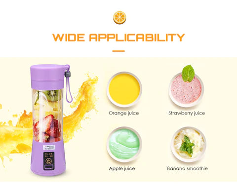 Portable Rechargeable Juicer Bottle