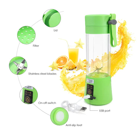 Portable Rechargeable Juicer Bottle